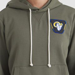 Women's 2025 Salute to Service Sideline Standard Issue Dri-FIT Hoodie - Los Angeles Rams Hoodies