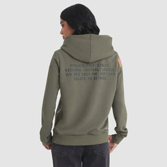 Women's 2025 Salute to Service Sideline Standard Issue Dri-FIT Hoodie - Philadelphia Eagles Hoodies