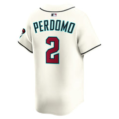 Cream Geraldo Perdomo Arizona Diamondbacks Nike Home Limited Player Jersey
