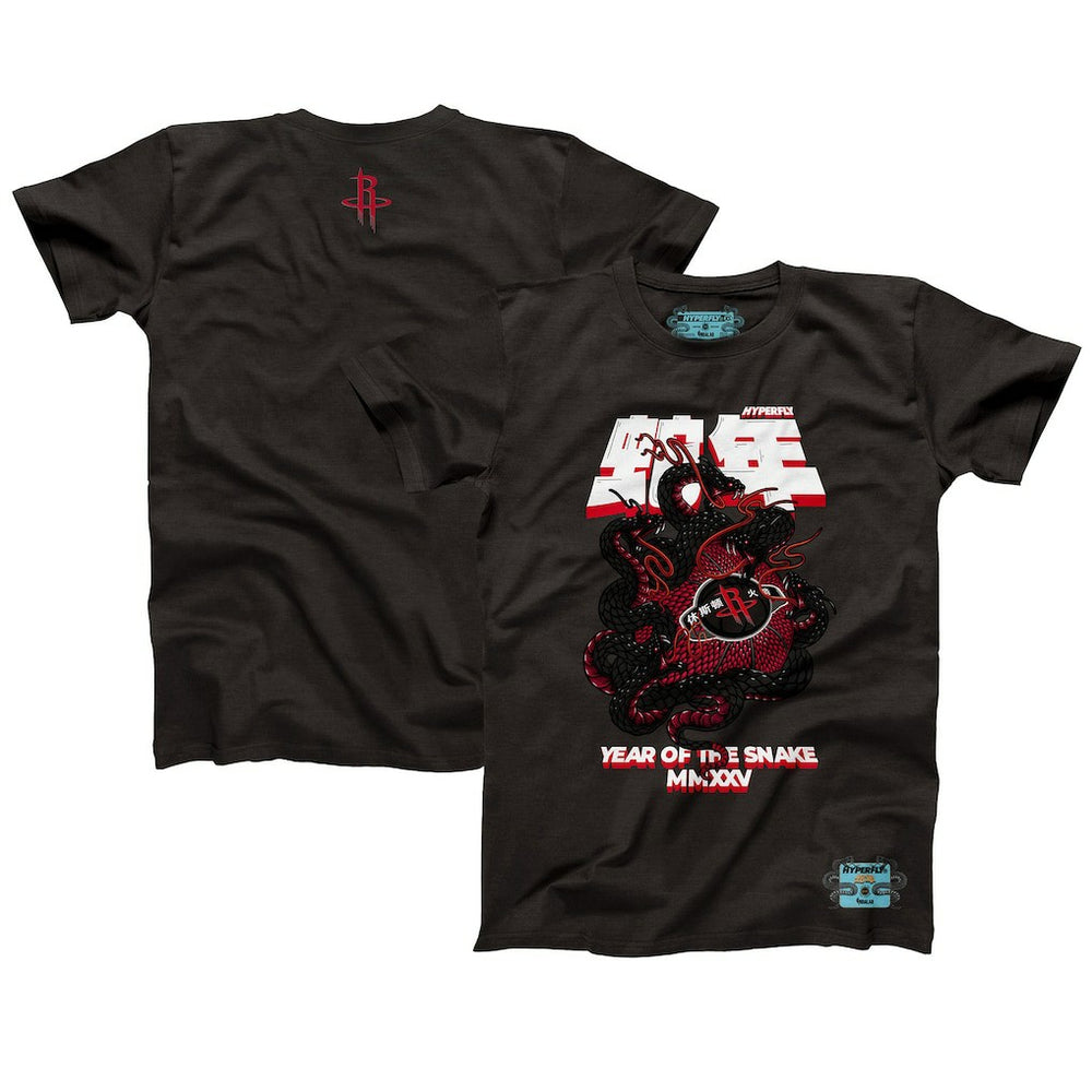 Houston Rockets NBALab x Hyperfly Unisex Year of the Snake Lunar New Year Collection T-Shirt