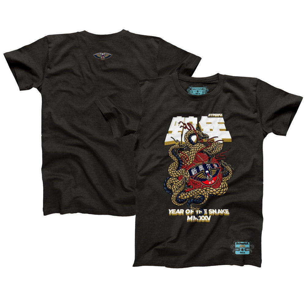 New Orleans Pelicans NBALab x Hyperfly Unisex Year of the Snake Lunar New Year Collection T-Shirt