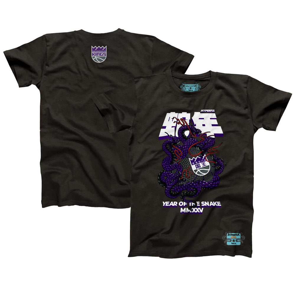 Sacramento Kings NBALab x Hyperfly Unisex Year of the Snake Lunar New Year Collection T-Shirt