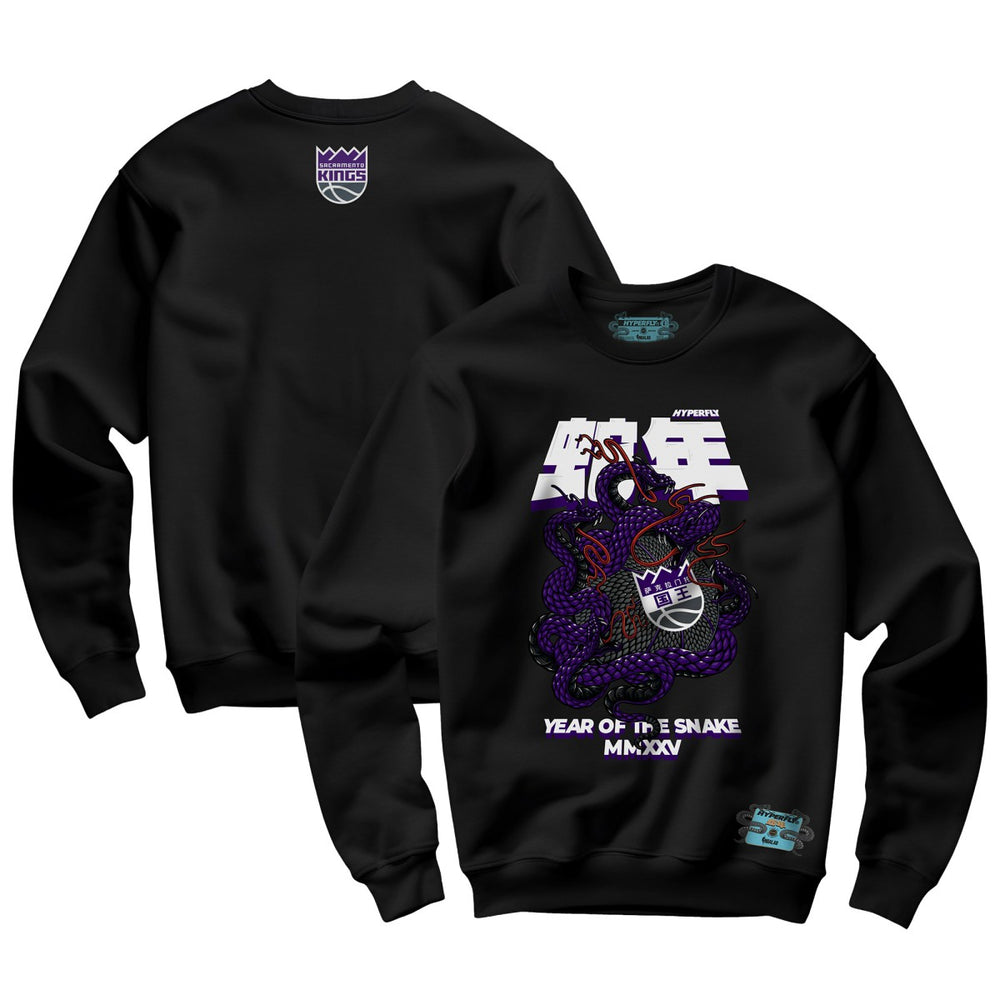 Sacramento Kings NBALab x Hyperfly Unisex Year of the Snake Lunar New Year Collection Sweatshirt