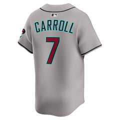 Gray Corbin Carroll Arizona Diamondbacks Nike Road Limited Player Jersey