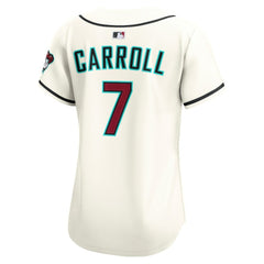 Cream Corbin Carroll Arizona Diamondbacks Nike Women's Home Limited Player Jersey