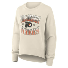NHL Philadelphia Flyers Fanatics Women's Oversized Slice Pullover Sweatshirt