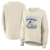NHL Colorado Avalanche Fanatics Women's Oversized Slice Pullover Sweatshirt