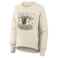 NHL Vegas Golden Knights Fanatics Women's Oversized Slice Pullover Sweatshirt