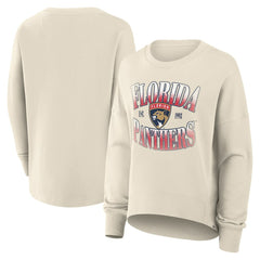 NHL Florida Panthers Fanatics Women's Oversized Slice Pullover Sweatshirt