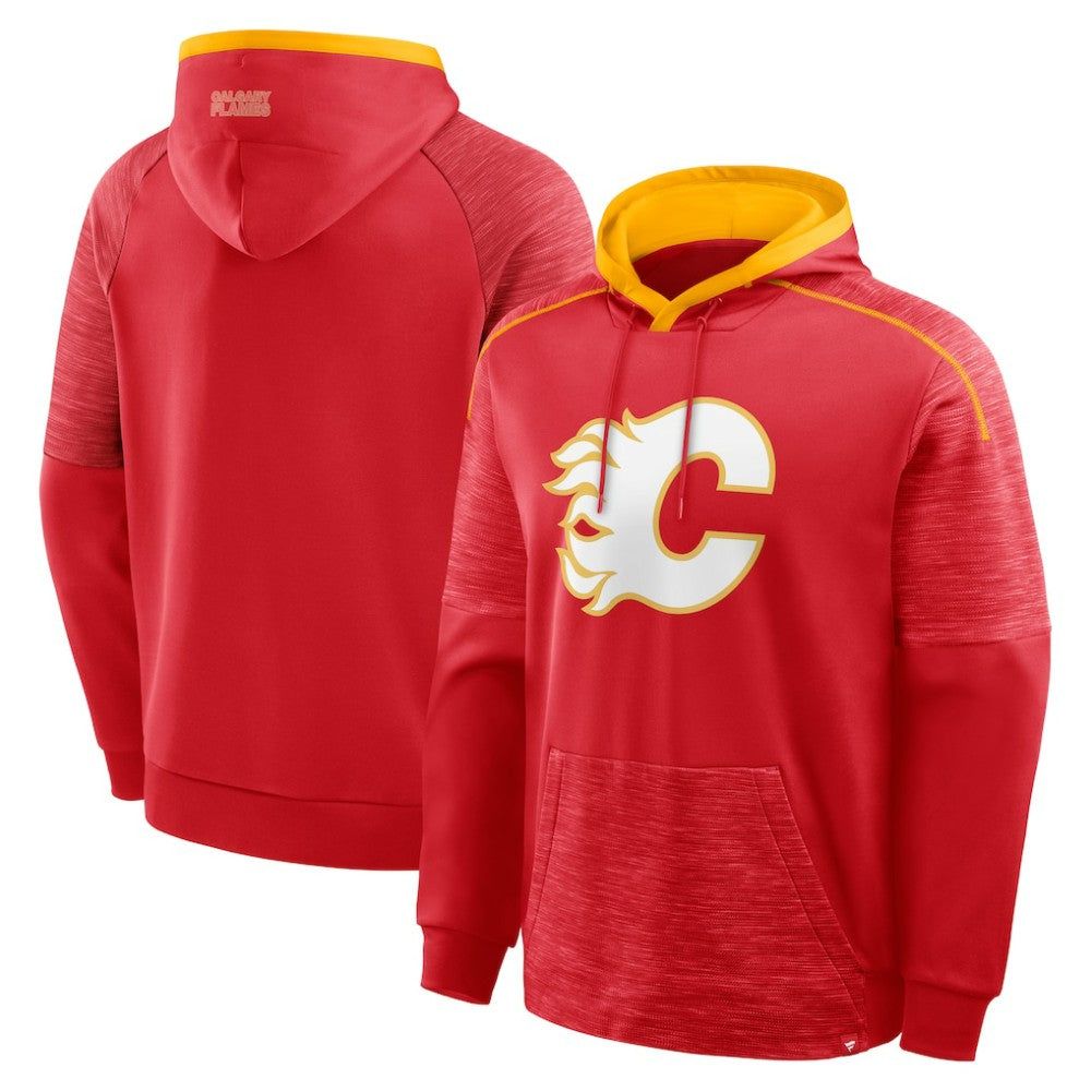NHL Calgary Flames Fanatics Goaltender Defender Pullover Hoodie