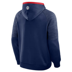 NHL Columbus Blue Jackets Fanatics Goaltender Defender Pullover Hoodie