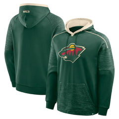 NHL Minnesota Wild Fanatics Goaltender Defender Pullover Hoodie