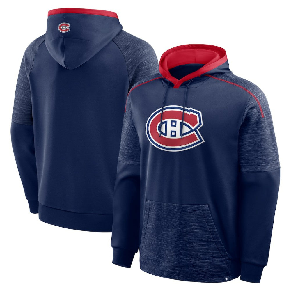 NHL Montreal Canadiens Fanatics Goaltender Defender Pullover Hoodie