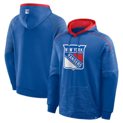 NHL New York Rangers Fanatics Goaltender Defender Pullover Hoodie