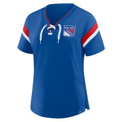 NHL New York Rangers Fanatics Women's Offside Athena T-Shirt