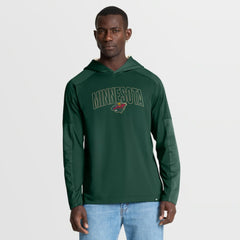 NHL Minnesota Wild Fanatics Penalty Shot Long Sleeve Hoodie T-Shirt