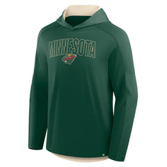 NHL Minnesota Wild Fanatics Penalty Shot Long Sleeve Hoodie T-Shirt