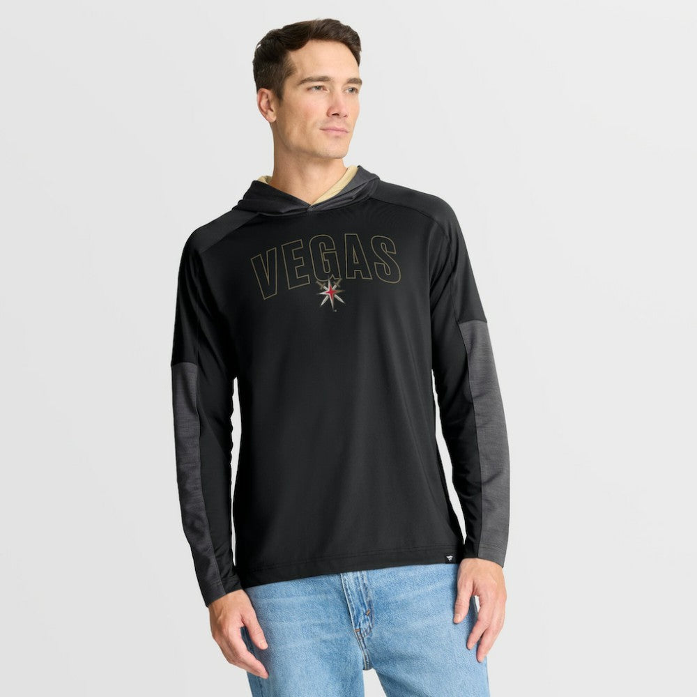NHL Vegas Golden Knights Fanatics Penalty Shot Long Sleeve Hoodie T-Shirt