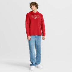 NHL Detroit Red Wings Fanatics Penalty Shot Long Sleeve Hoodie T-Shirt