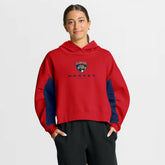 NHL Florida Panthers Fanatics Women's Back Check Boxy Hoodie