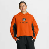 NHL Anaheim Ducks Fanatics Women's Back Check Boxy Hoodie