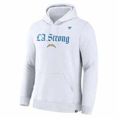 Unisex LA Strong Premium Fleece Pullover Hoodie - Los Angeles Chargers Hoodies