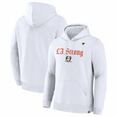 NHL Anaheim Ducks Fanatics Unisex LA Strong Premium Fleece Pullover Hoodie