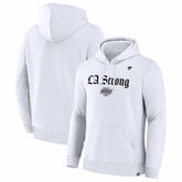 NHL Los Angeles Kings Fanatics Unisex LA Strong Premium Fleece Pullover Hoodie