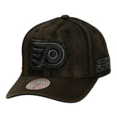 NHL Philadelphia Flyers Mitchell & Ness Downtown Snow Wash Pro-Crown Adjustable Hat