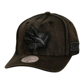 NHL San Jose Sharks Mitchell & Ness Downtown Snow Wash Pro-Crown Adjustable Hat