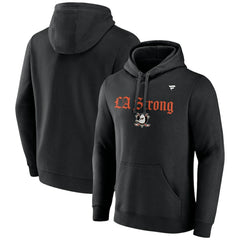 NHL Anaheim Ducks Fanatics Unisex LA Strong Fleece Pullover Hoodie