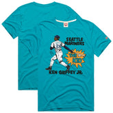 Teal Ken Griffey Jr. Seattle Mariners Homage Graphic Player T-Shirt
