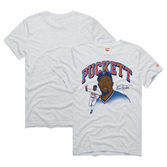 Ash Kirby Puckett Minnesota Twins Homage Graphic Player Tri-Blend T-Shirt