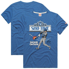 Royal Shohei Ohtani Los Angeles Dodgers Homage Graphic Player T-Shirt