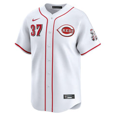 White Tyler Stephenson Cincinnati Reds Nike Home Limited Player Jersey
