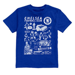 Chelsea Vive La Fete Youth Impressions Artwork T-Shirt