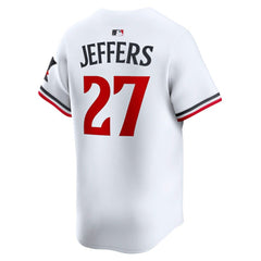 White Ryan Jeffers Minnesota Twins Nike Home Limited Player Jersey