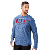 MSX by Michael Strahan Performance Camo Long Sleeve T-Shirt - Buffalo Bills T-shirts