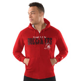 Starter Distressed Classic Full-Zip Hoodie - Tampa Bay Buccaneers Hoodies