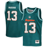 Dan Marino Youth Retired Player NFL Basketball Fashion Jersey - Miami Dolphins Jerseys
