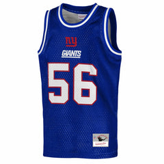 Lawrence Taylor Youth Retired Player NFL Basketball Fashion Jersey - New York Giants Jerseys