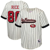 Jerry Rice Youth Retired Player Name & Number Baseball Jersey - San Francisco 49ers Jerseys