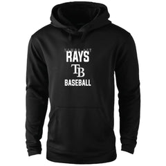 Black Tampa Bay Rays Dunbrooke Champion Pullover Hoodie