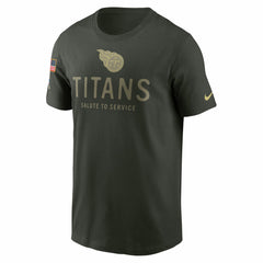 2025 Salute to Service Sideline Primary Edge Dri-FIT T-Shirt - Tennessee Titans T-shirts