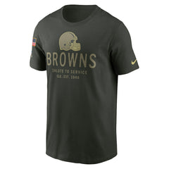 2025 Salute to Service Sideline Primary Edge Dri-FIT T-Shirt - Cleveland Browns T-shirts