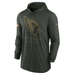 2025 Salute to Service Sideline Dri-FIT Lightweight Hooded Pullover - Arizona Cardinals Pullover
