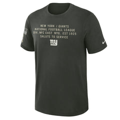 2025 Salute to Service Sideline Slub Dri-FIT T-Shirt - New York Giants T-shirts