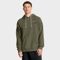 2025 Salute to Service Sideline Standard Issue Dri-FIT Hoodie - Atlanta Falcons Hoodies