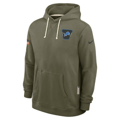 2025 Salute to Service Sideline Standard Issue Dri-FIT Hoodie - Detroit Lions Hoodies