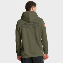 2025 Salute to Service Sideline Standard Issue Dri-FIT Hoodie - Los Angeles Rams Hoodies